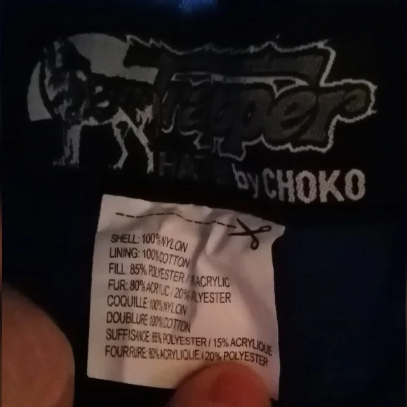 Ford F-Series Choko Authentics Blue Men's Unisex Trapper Hat NWT One Size - Picture 7 of 8